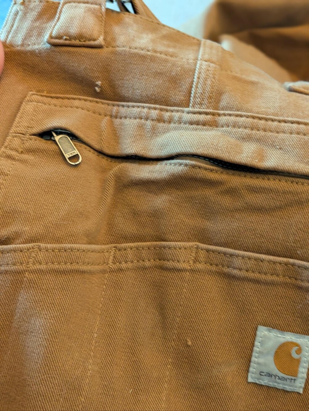 Carhartt Women's Canvas  Bib Overalls - Picture 10 of 10